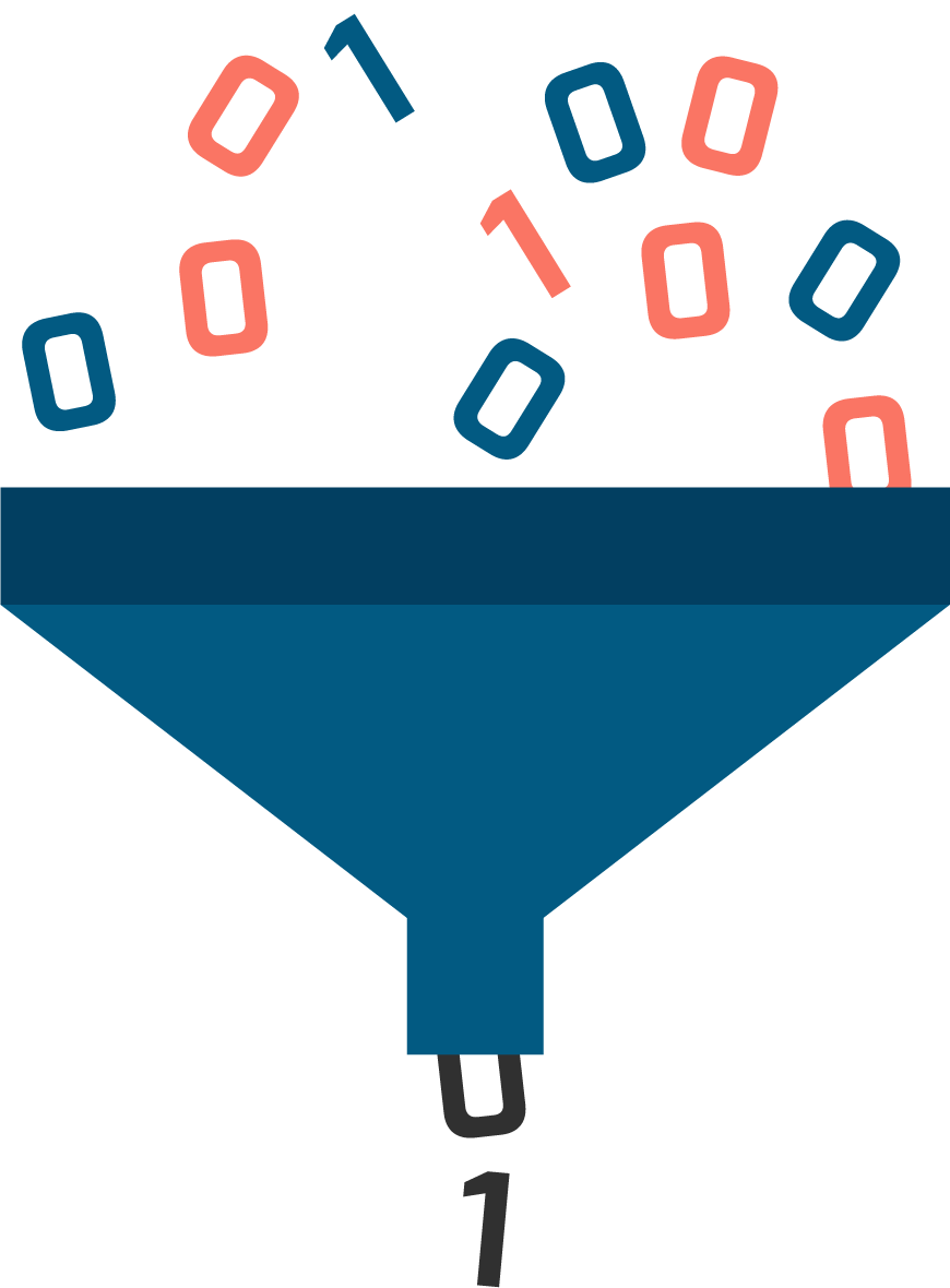 Icon data sorting