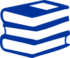 stacked books icon